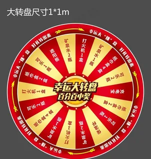 抽奖大转盘图片