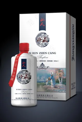 白酒包装图片