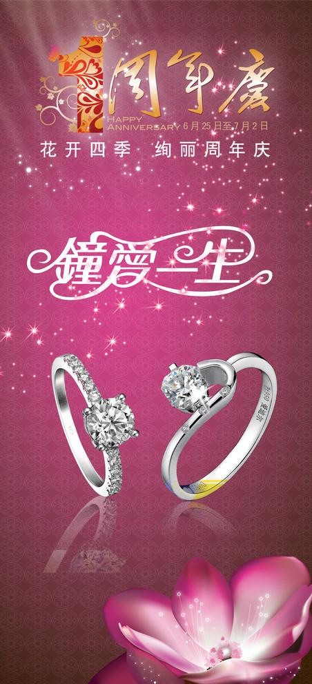 周年店庆易拉宝图片(3543X8033(DPI:300))psd模版下载