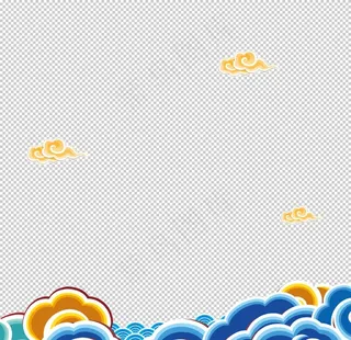 祥云喜庆元素图片