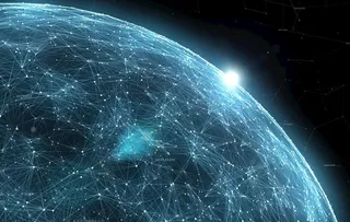 大数据地球网络宇宙图片