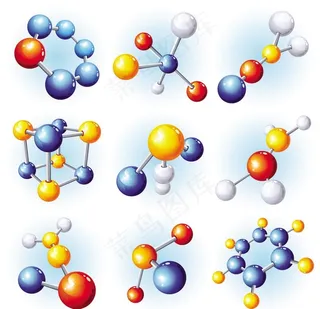 分子结构图图片