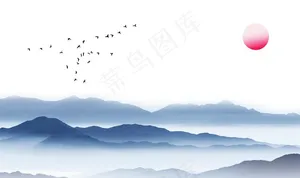 水墨背景图片