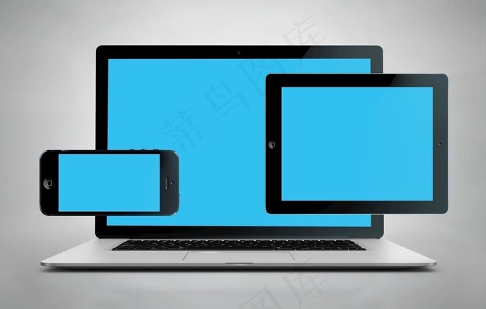 logo样机贴图 电脑展示样机图片(3000X2000(DPI:72))psd模版下载