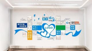 员工风采 企业文化墙 职工图片