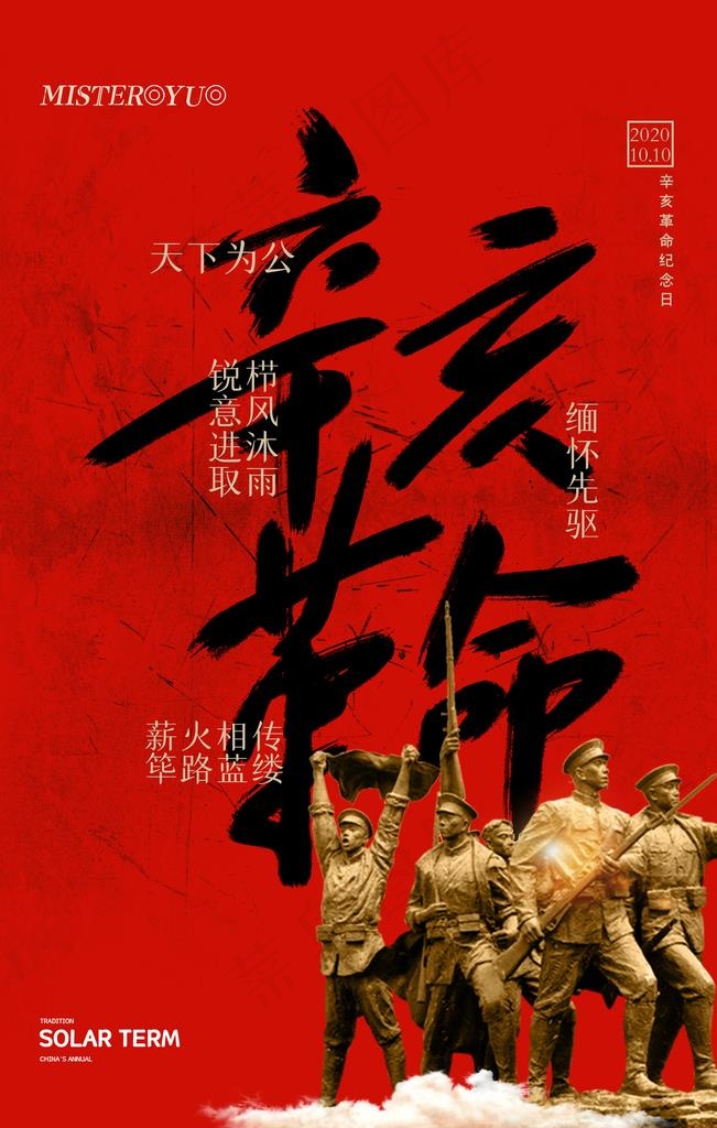 辛亥革命图片(3543X5315(DPI:150))psd模版下载
