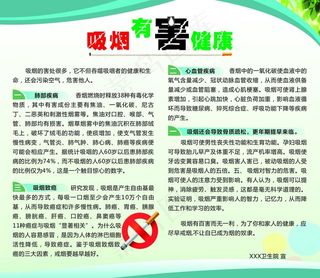 吸烟有害健康图片