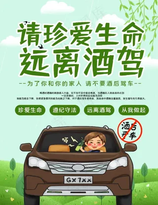 远离酒驾图片