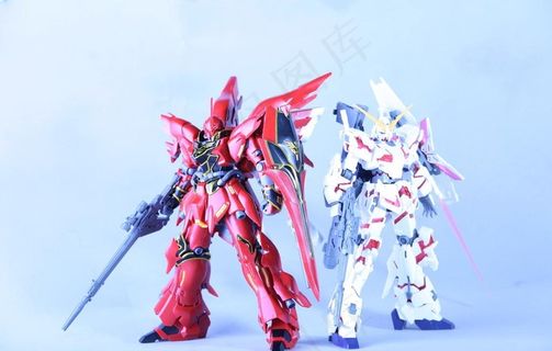 机动战士高达模型摄影图片
