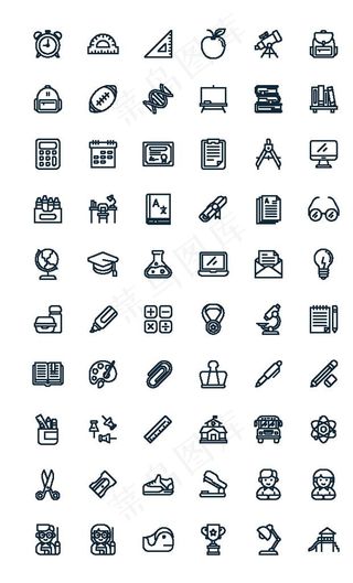 学习教育图标图片