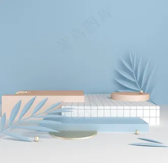 C4D电商场景背景JPG图片