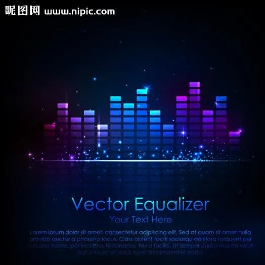 潮流音乐主题图片eps,ai矢量模版下载