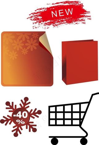 购物车 手提袋图片