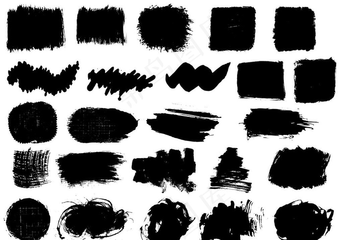 中国风水墨元素图片