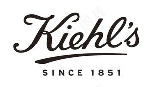 化妆品科颜氏品牌logo纯矢量图片