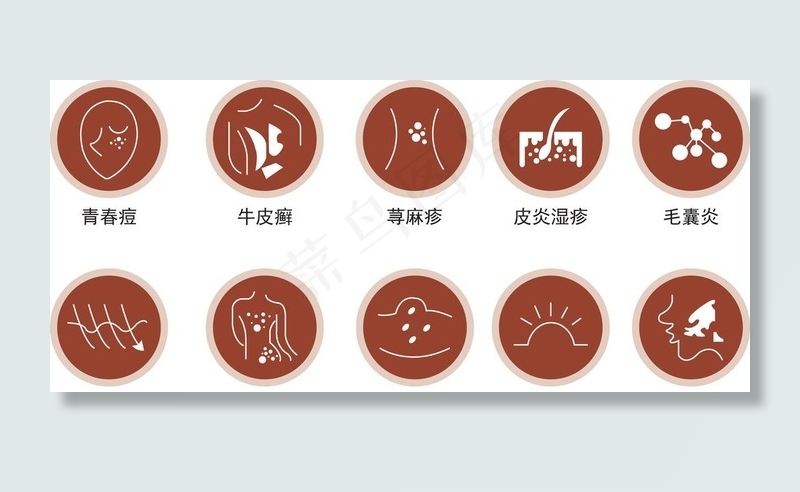医疗图标图片eps,ai矢量模版下载