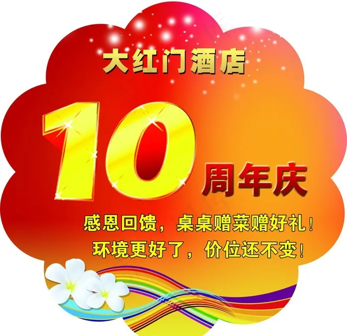 周年庆图片(3937X3937(DPI:200))psd模版下载