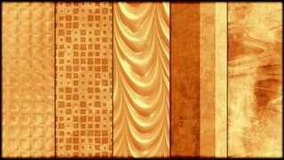 PS华贵金色图案