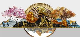 中式装饰画图片