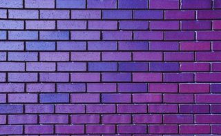 紫色砖头背景墙图片