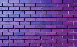 紫色砖头背景墙图片