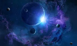 地球曙光背景图片