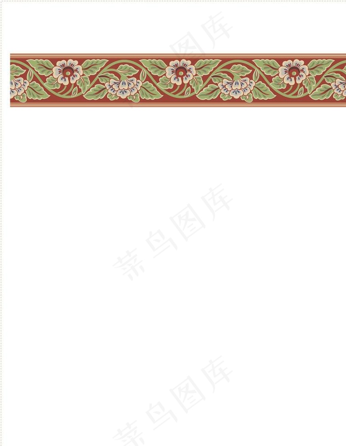 花边边框图片ai矢量模版下载