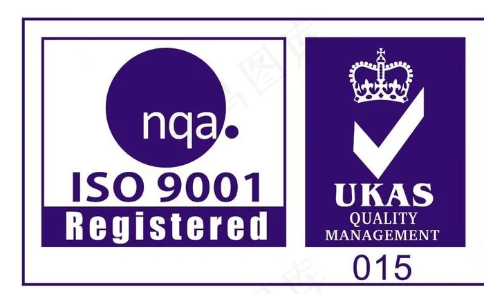 NQA ISO9001认证标志图片cdr矢量模版下载