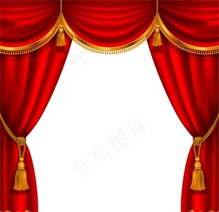 华丽剧场幕布图片