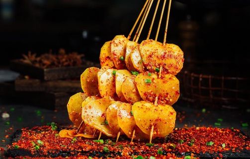 烤土豆片图片 烤土豆片图片