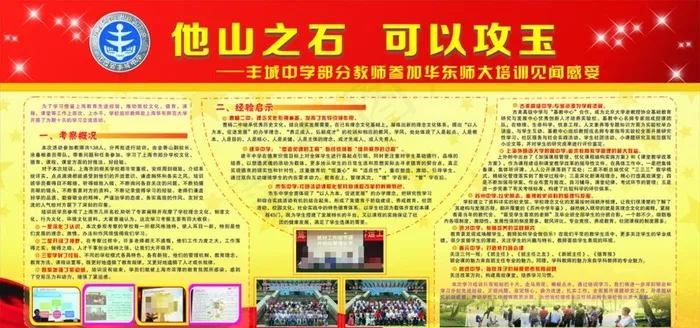 参观学习培训展板图片(2400X1200)cdr矢量模版下载