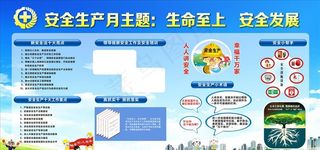 安全生产展板 安全生产海报图片