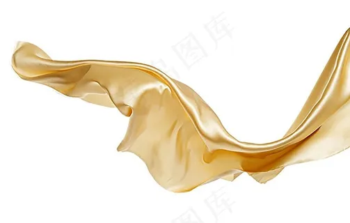 金色 丝绸 绸带  元素 地产图片 金色 丝绸 绸带  元素 地产图片