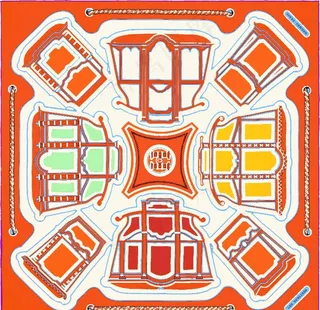 大牌 方巾 丝巾 数码印花 豹图片