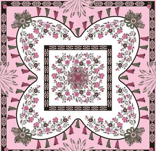 方巾   大牌图片