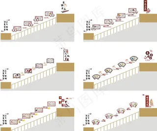 楼梯文化墙图片