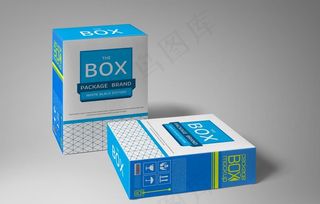 包装盒样机图片
