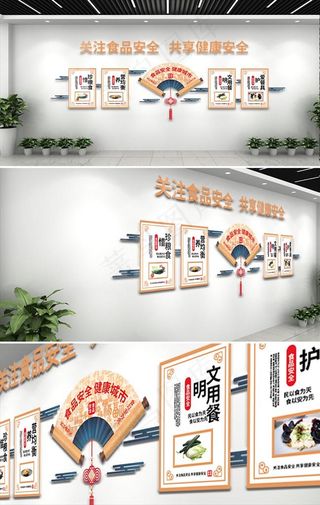 食品安全文化墙图片