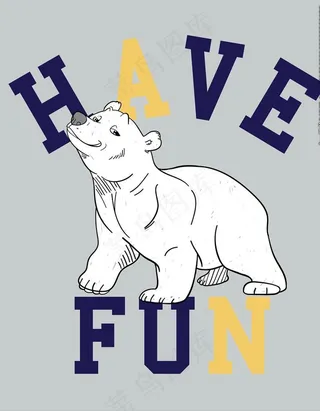 卡通印花图案图片