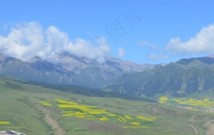 祁连山美景图片