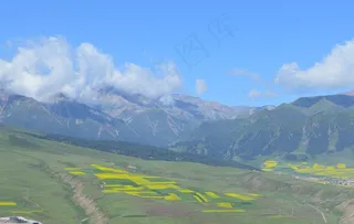 祁连山美景图片