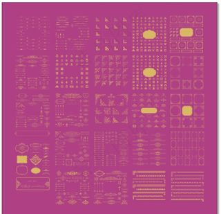 欧式花纹边框图片