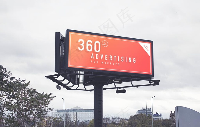 花坛广告牌图片