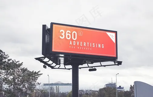 花坛广告牌图片