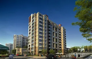 建筑设计效果图psd源文件图片