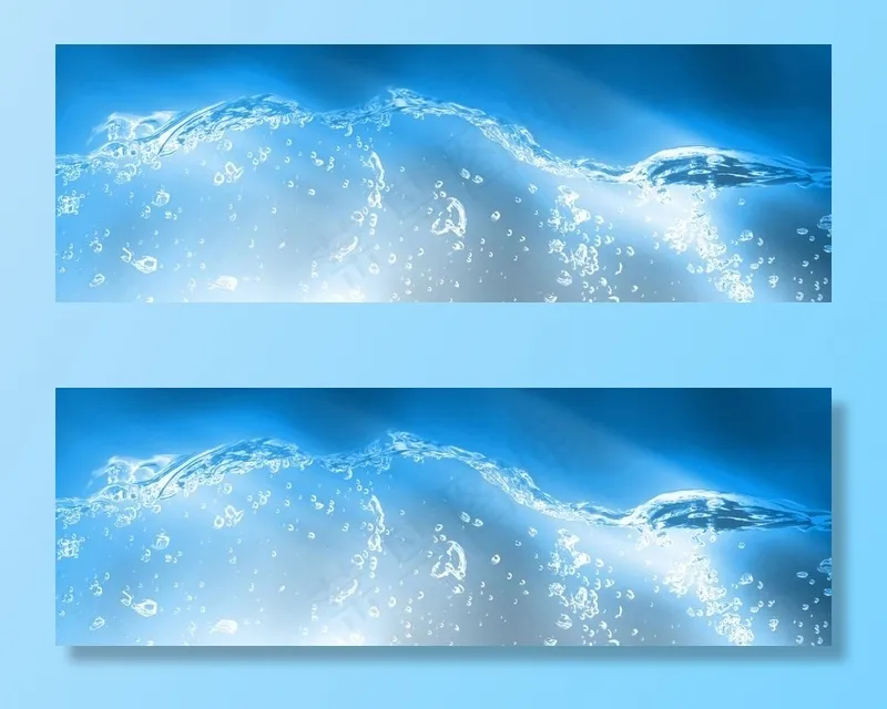 水流水珠流动清新背景素材图片