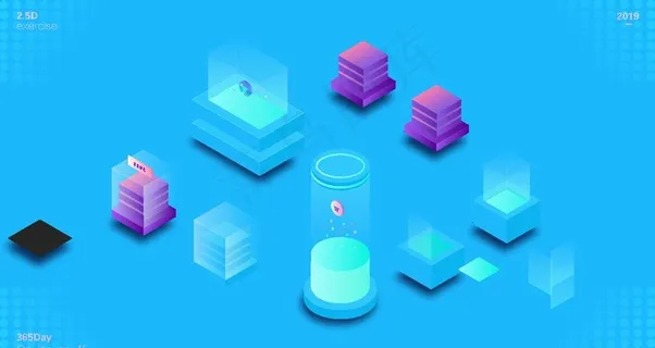 2.5D插画图片