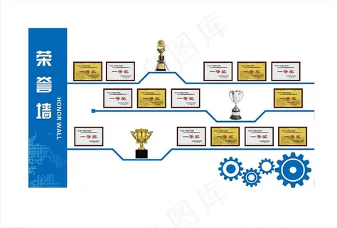 荣誉墙图片