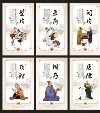 中医养生展板图片