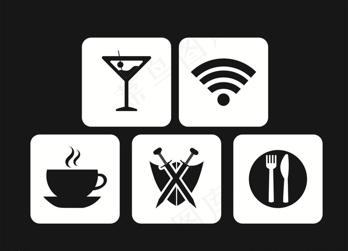 网咖门头图标图片